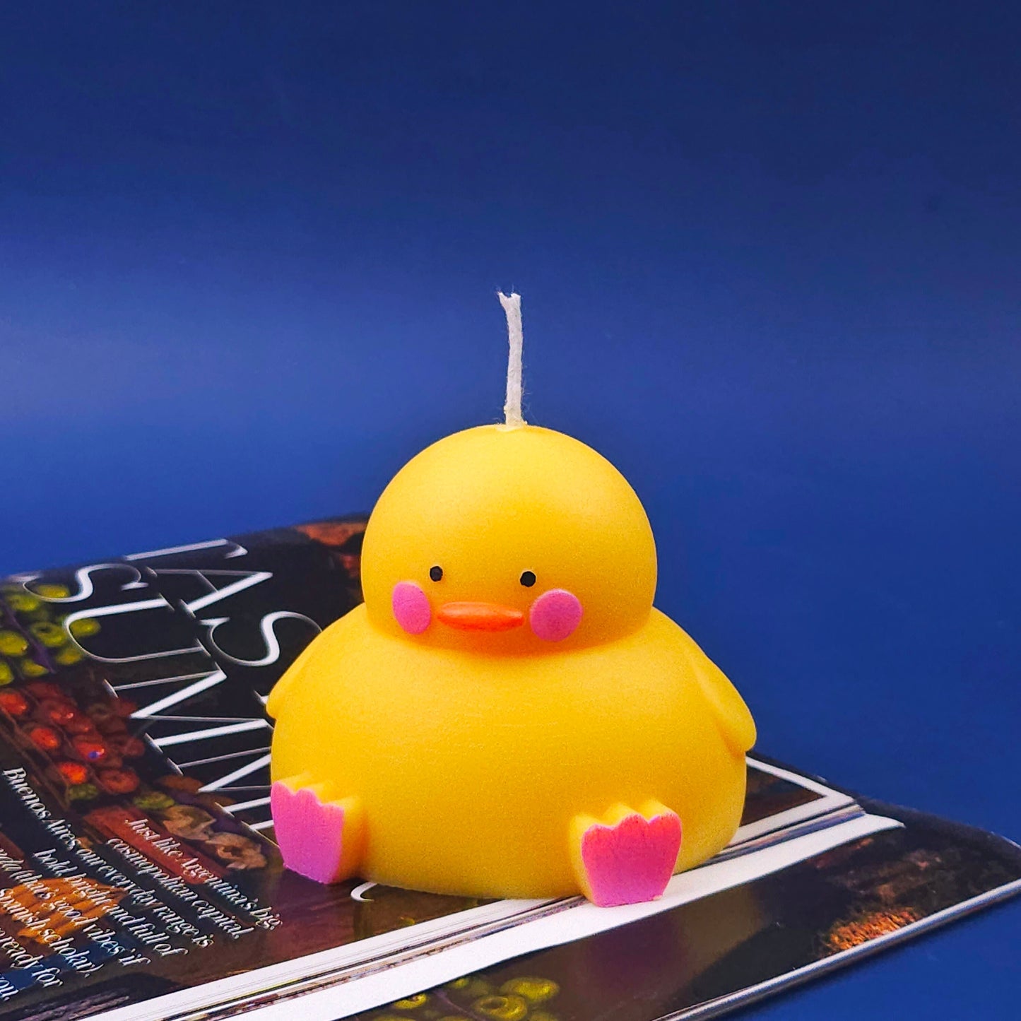 Duckling Candle| Chubby Duck | Little Duck Candle | Cute Animal | Cake Top Candle | Little Ducky| Cottage-core | Home decor | Gift for her