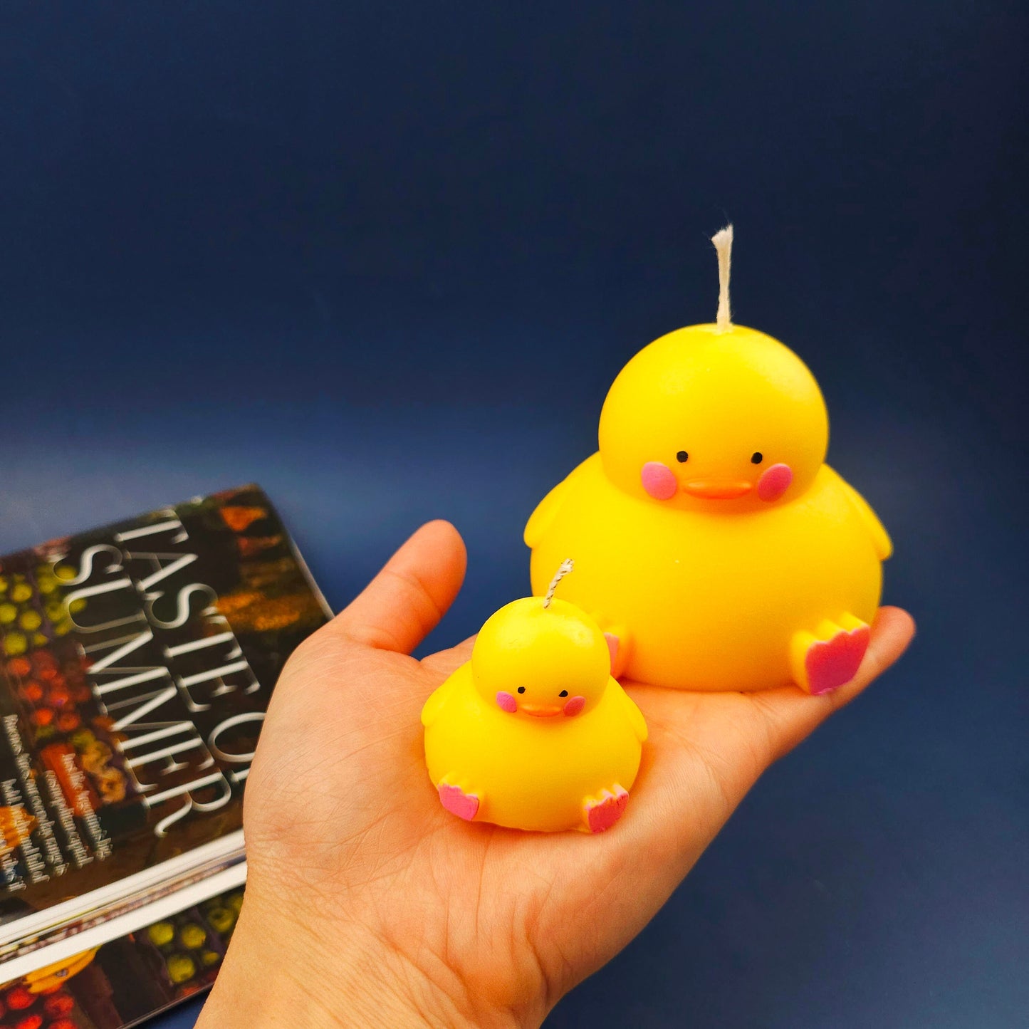 Duckling Candle| Chubby Duck | Little Duck Candle | Cute Animal | Cake Top Candle | Little Ducky| Cottage-core | Home decor | Gift for her