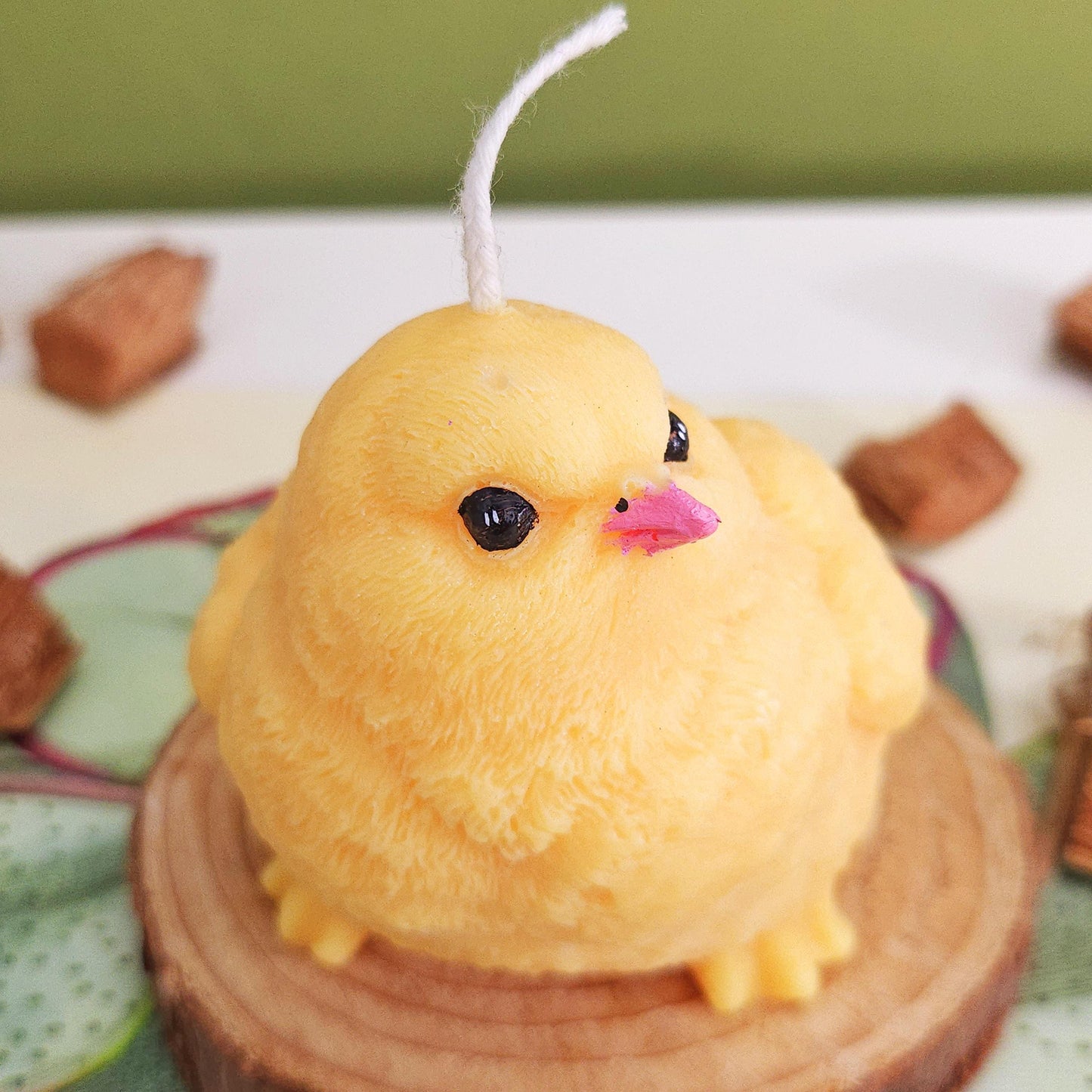 Chick Candle|Fall Candle|Scented Candle | Custom Candle | Cottage Decor | Home Decor | Soy Candle| Funny Gift | Cottagecore |Chicken