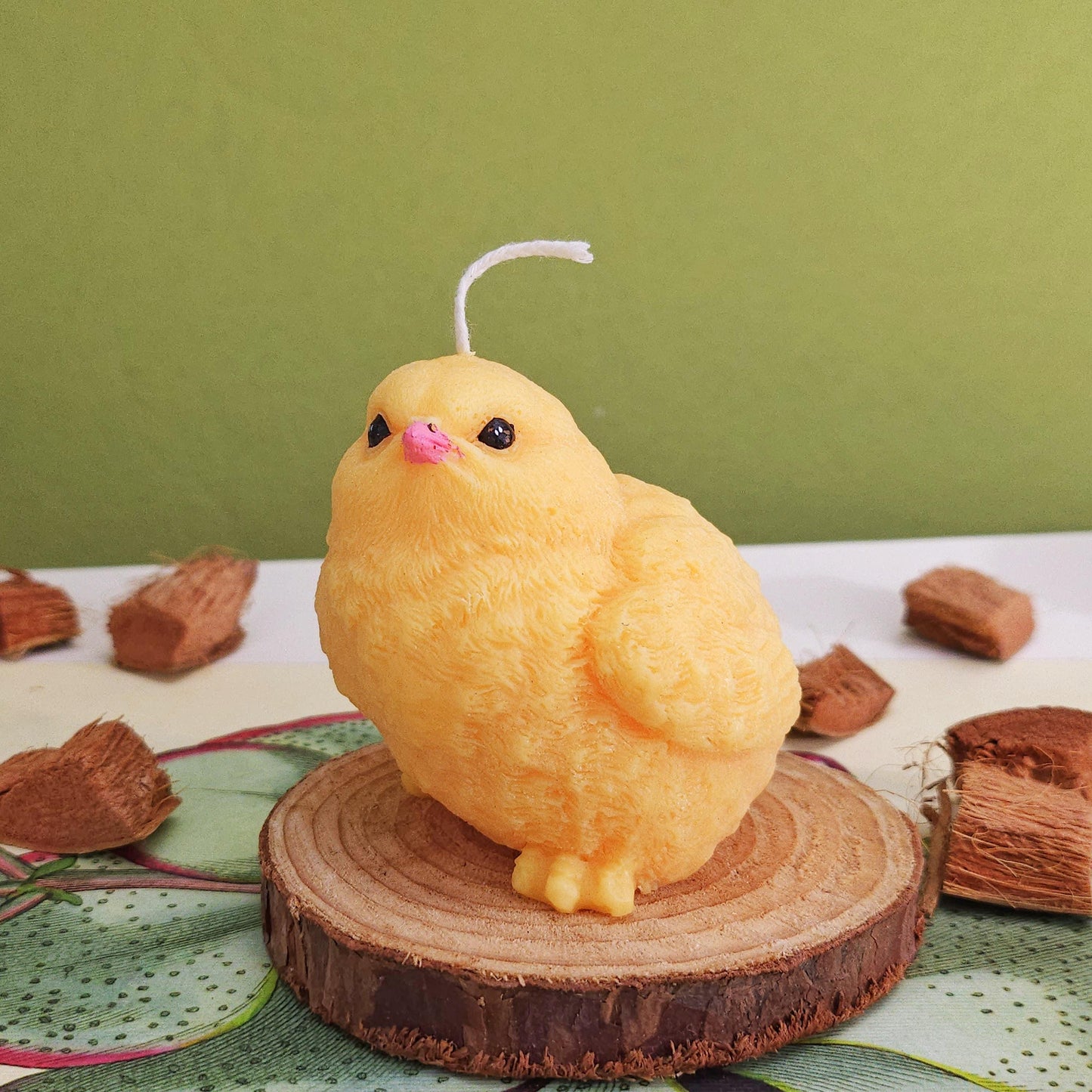 Chick Candle|Fall Candle|Scented Candle | Custom Candle | Cottage Decor | Home Decor | Soy Candle| Funny Gift | Cottagecore |Chicken