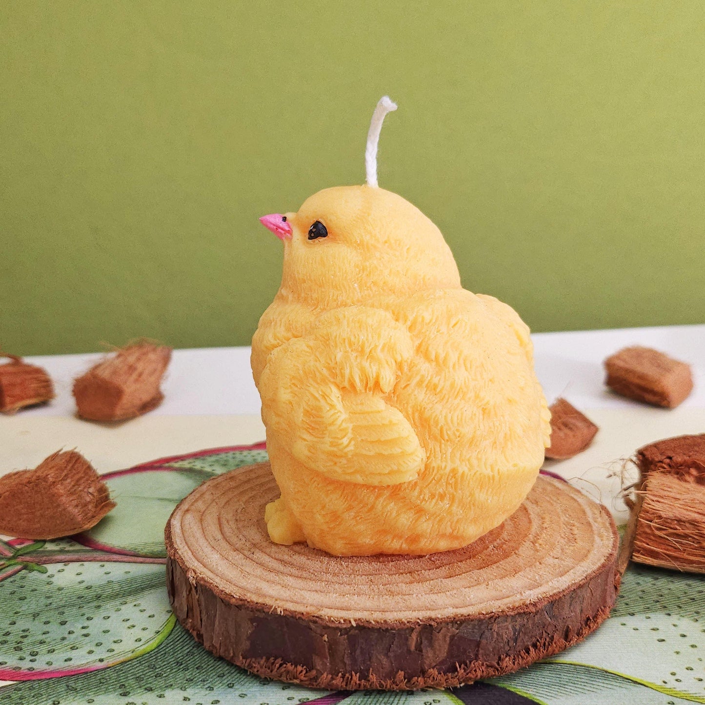 Chick Candle|Fall Candle|Scented Candle | Custom Candle | Cottage Decor | Home Decor | Soy Candle| Funny Gift | Cottagecore |Chicken