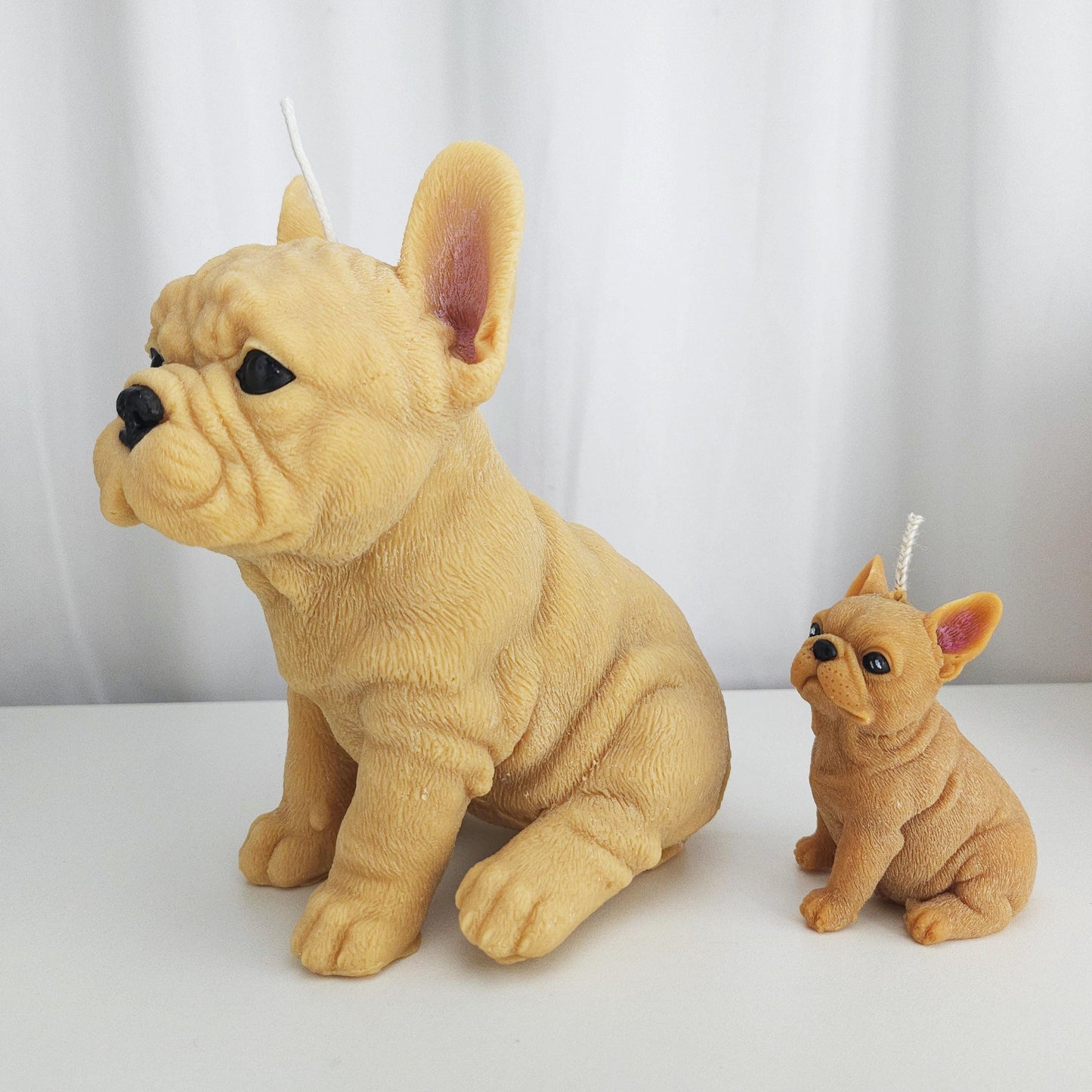 Large French Bulldog Candle | Handmade Candle | Candle Gifts |Frenchie|Scented Candle | French Bulldog | Dog Lover | Pillar Candle |