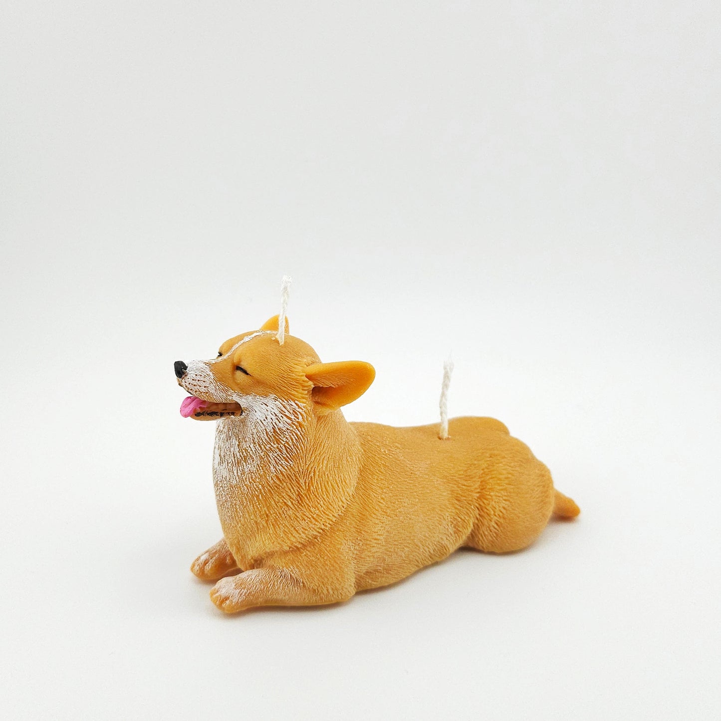 Handmade candle|candle gifts|Corgi Candle|Scented candle | Welsh Corgi | dog lover | pillar candle | Corgi | Smiling Corgi Gifts