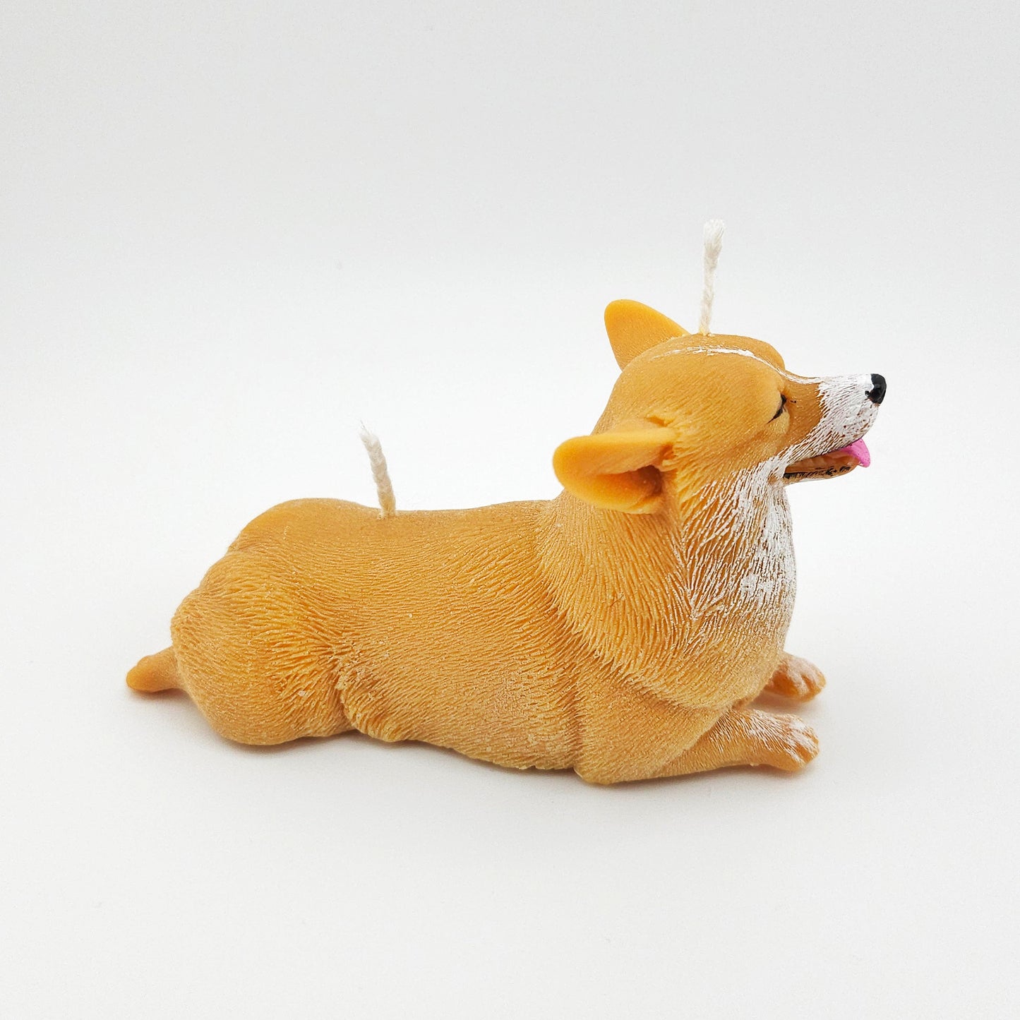 Handmade candle|candle gifts|Corgi Candle|Scented candle | Welsh Corgi | dog lover | pillar candle | Corgi | Smiling Corgi Gifts