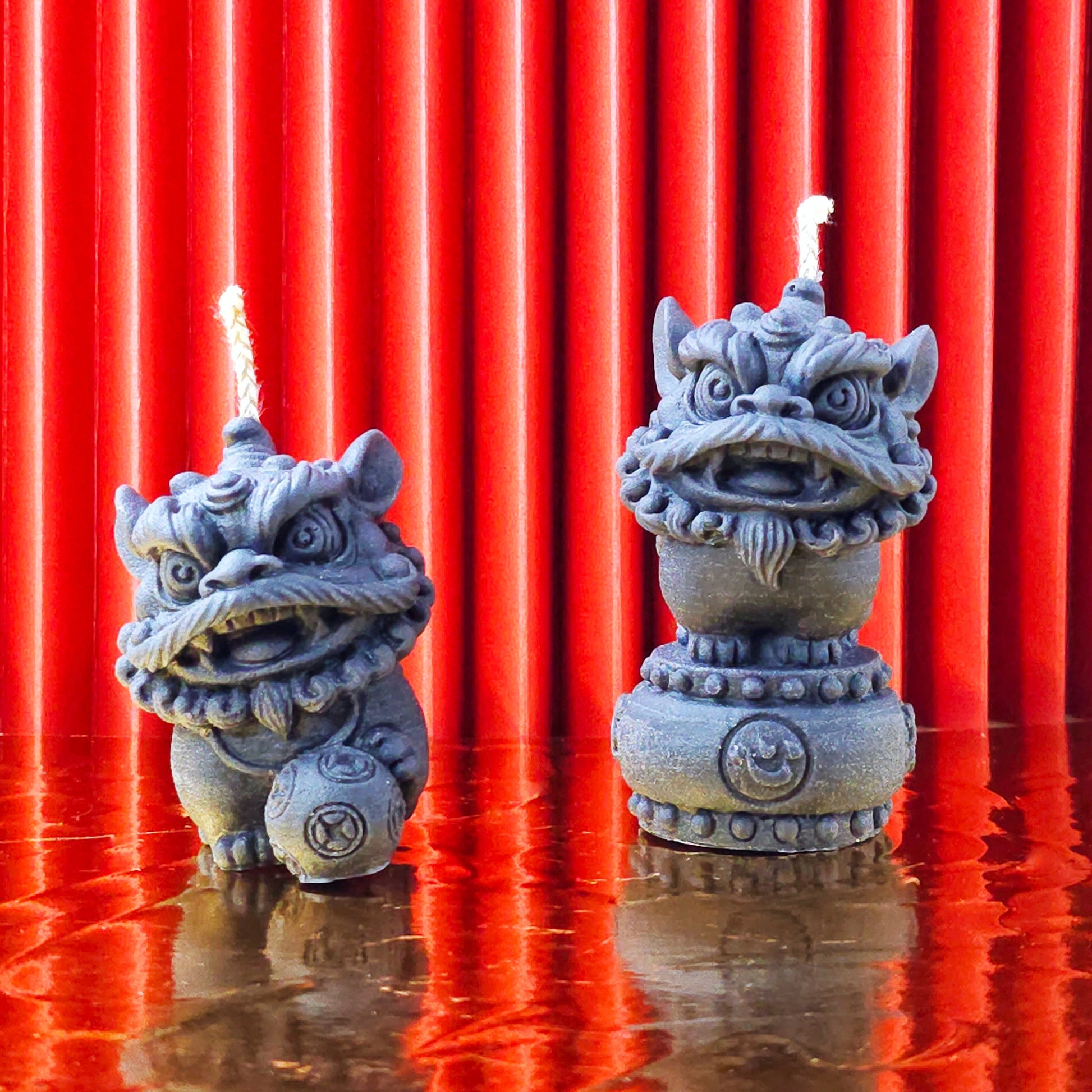 Chinese Dragon Guardian of House | Lunar New Year | house warming gifts| Chinese Emblem Candle | Chinese style Gifts| Handmade Candle｜