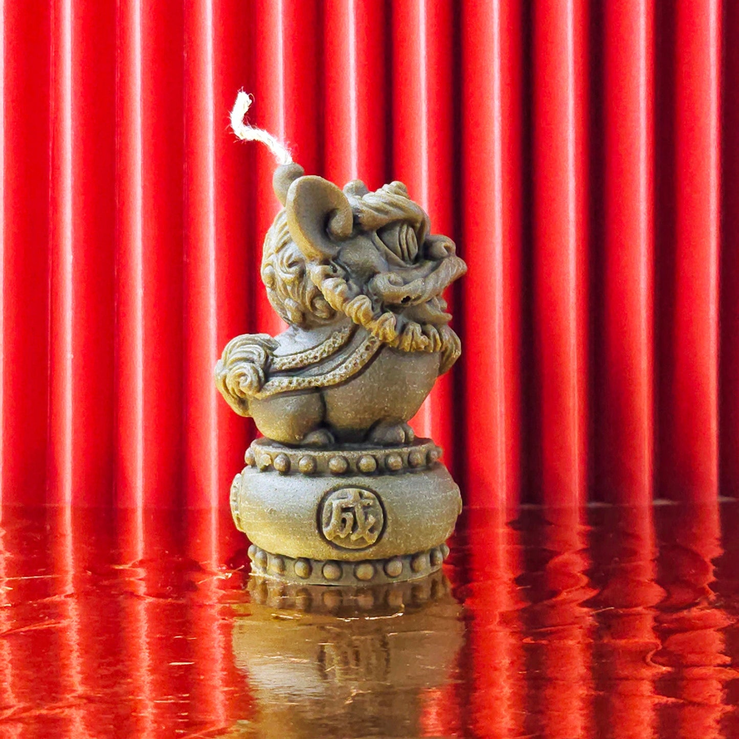 Chinese Dragon Guardian of House | Lunar New Year | house warming gifts| Chinese Emblem Candle | Chinese style Gifts| Handmade Candle｜