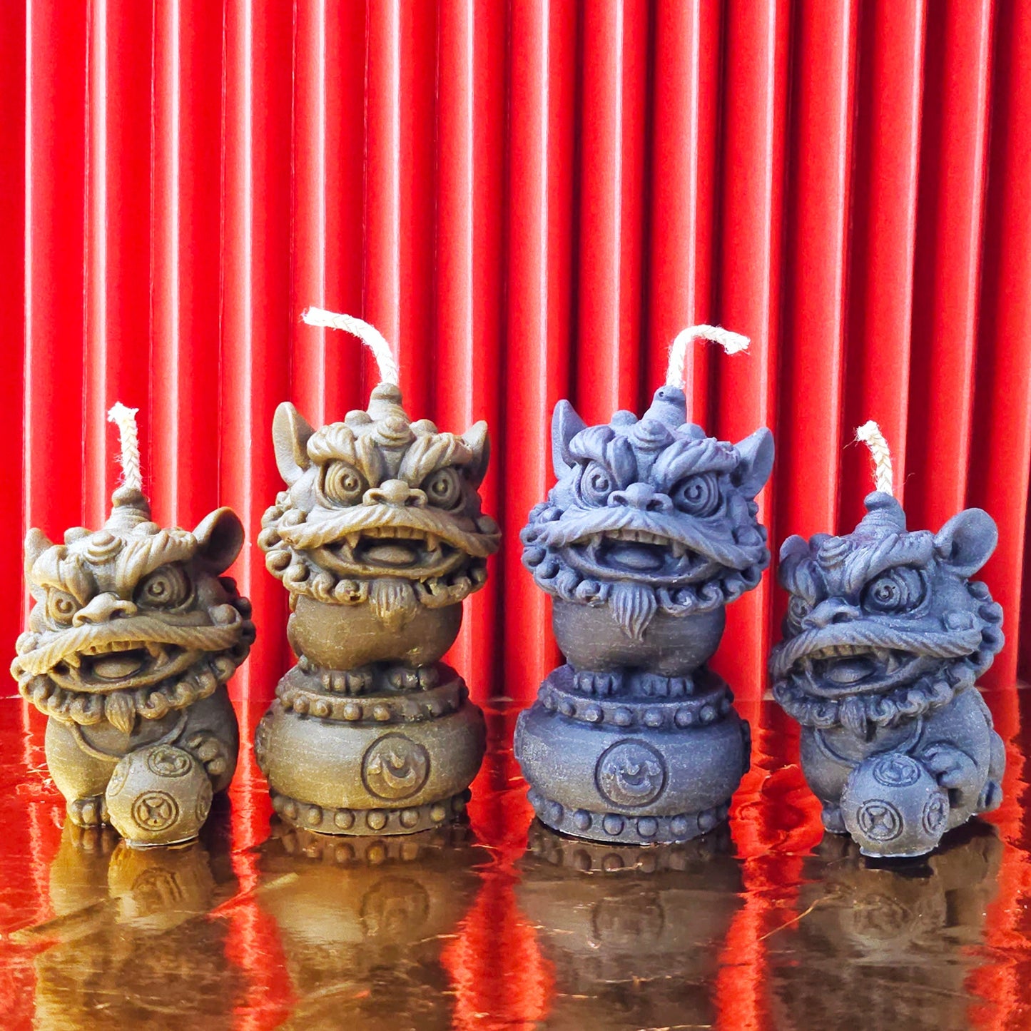 Chinese Dragon Guardian of House | Lunar New Year | house warming gifts| Chinese Emblem Candle | Chinese style Gifts| Handmade Candle｜