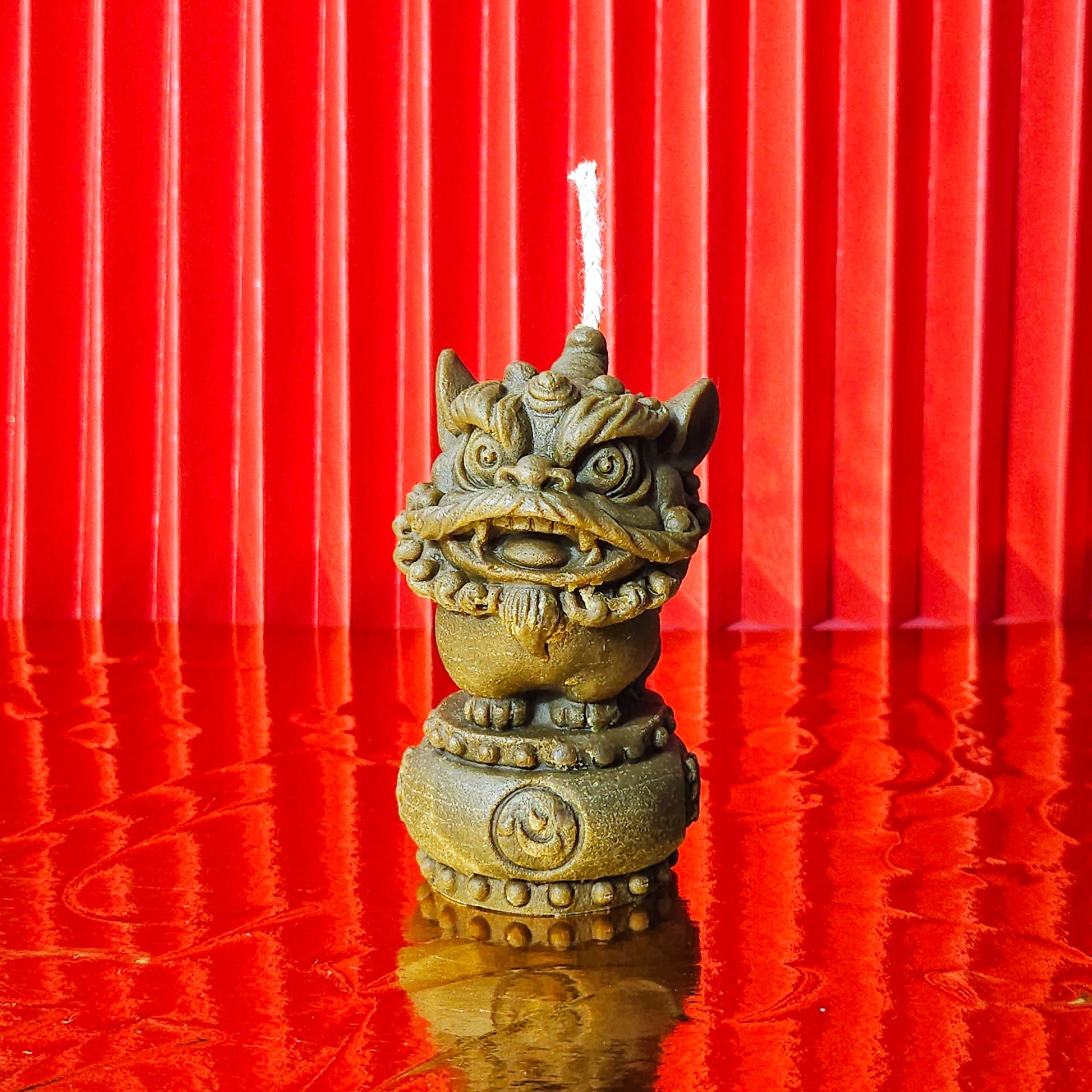 Chinese Dragon Guardian of House | Lunar New Year | house warming gifts| Chinese Emblem Candle | Chinese style Gifts| Handmade Candle｜