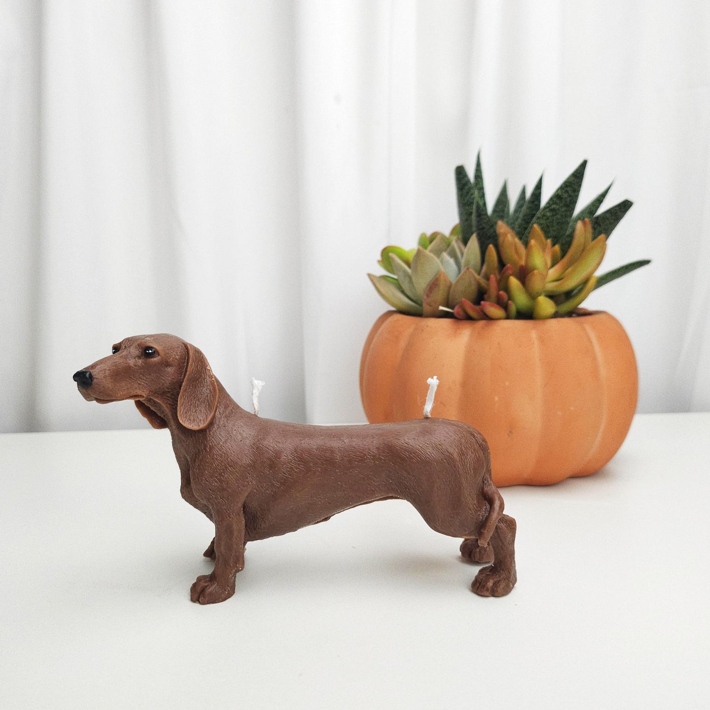 Wiener Candle|Dachshund Candle|Handmade Candle|Doggie Candle|Puppy Candle| Gifts for Dog Lover|Wiener Gift|cute dog candle|dog candle