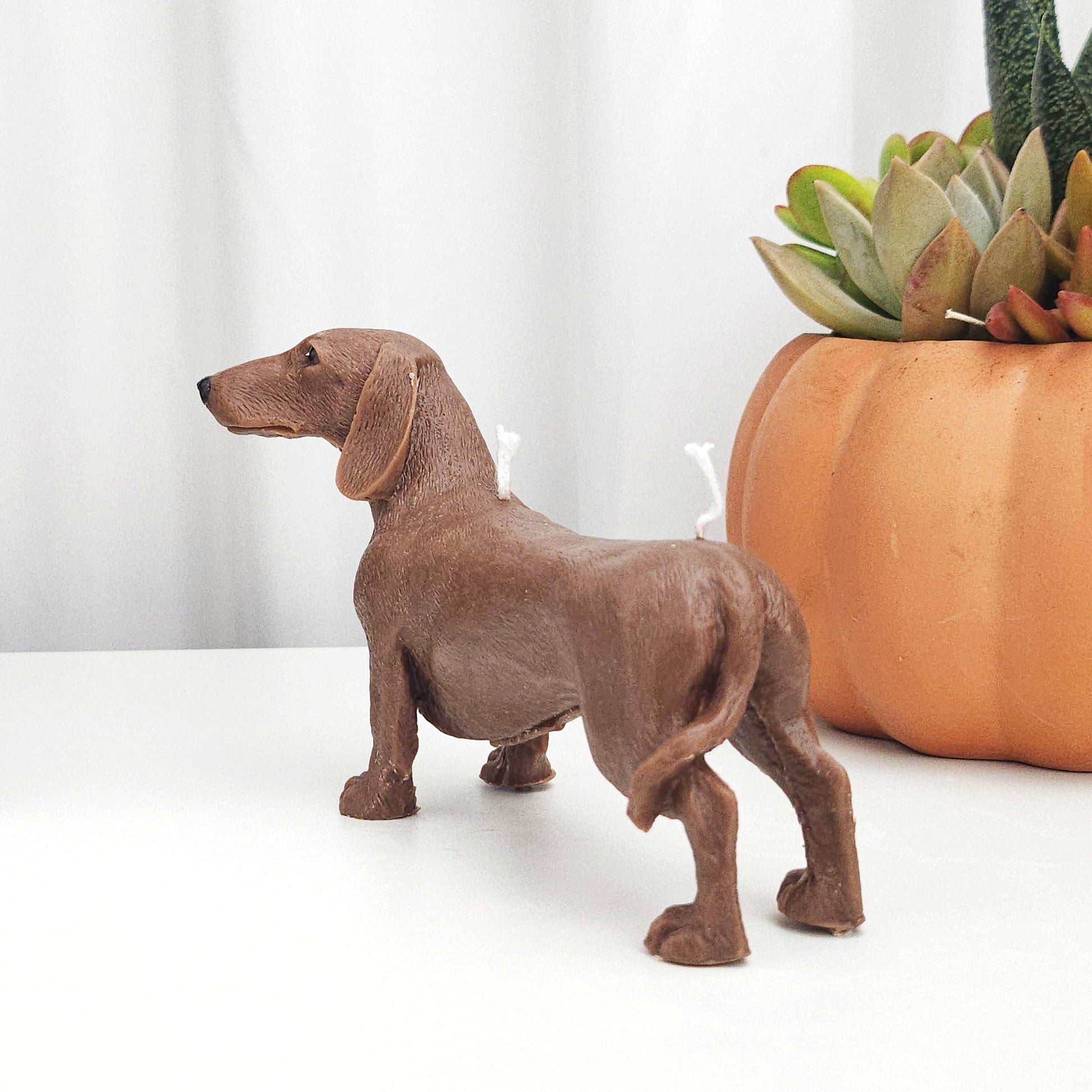 Wiener Candle|Dachshund Candle|Handmade Candle|Doggie Candle|Puppy Candle| Gifts for Dog Lover|Wiener Gift|cute dog candle|dog candle