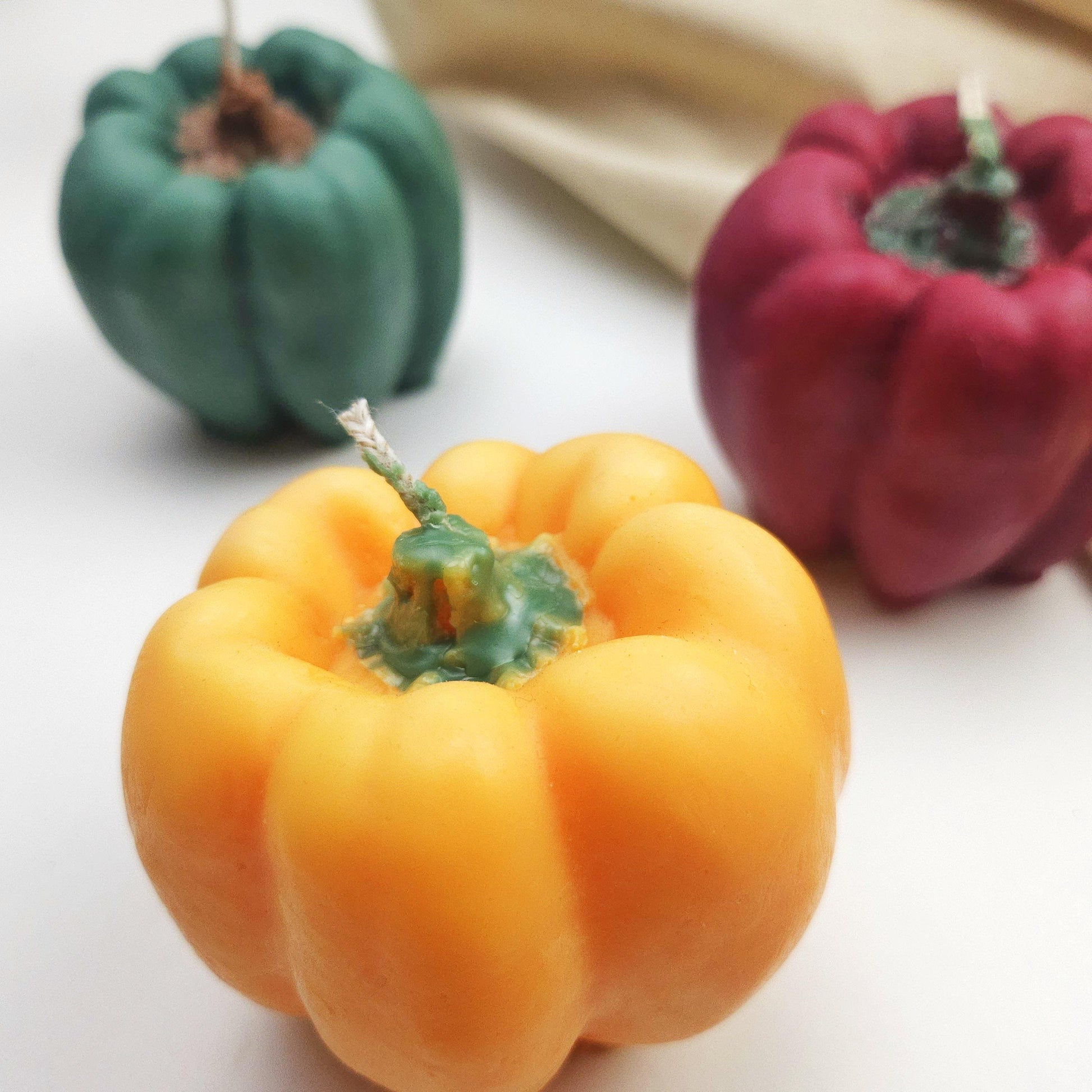 Bell Pepper Candle｜Scented Candle ｜Vegetable Candle | Funny Candle ｜Imitation Candle｜Candle Gift | Home and garden |