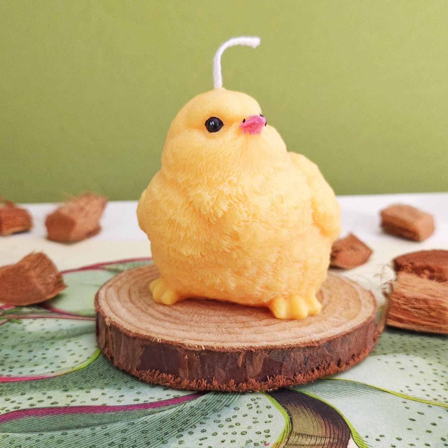 Chick Candle｜Fall Candle｜Scented Candle | Custom Candle | Cottage Decor | Home Decor | Soy Candle| Funny Gift | Cottagecore |Chicken