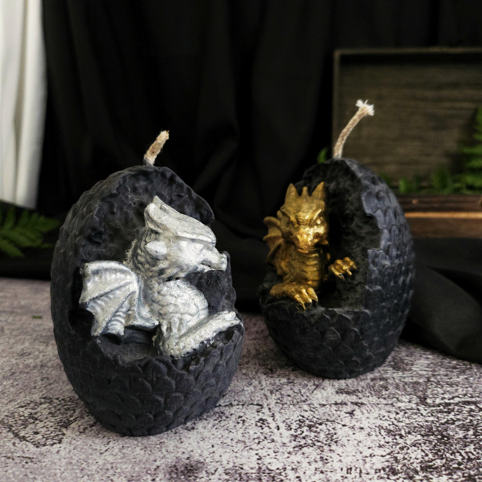 Dragon Egg Candle | Game of Throne Dragon Egg Replica Candle | Baby Dragon | Dragon Fans Gift | Hatching Candle | Handmade Soy Candle |