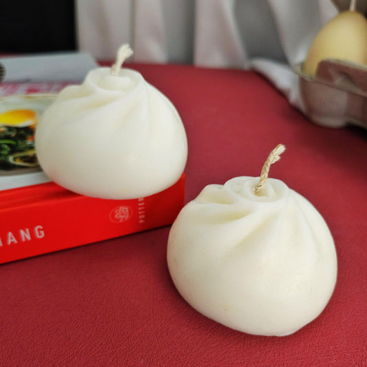 Bao Candle | Food Candle｜Dim Sum | Dumpling Candle | Kitchen Decor | Funny Candle | Cute Stuff｜Candle Gift | Asian Decor |