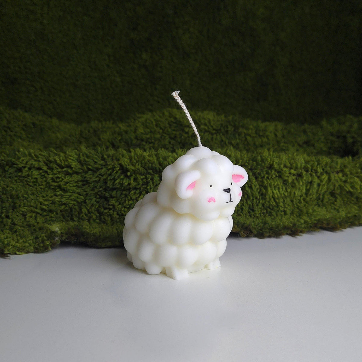 Cartoon Sheep Candle｜Handmade Soy Wax | Animal Candle | Scented Candle | Cute Gift | Kawaii Home Decor |