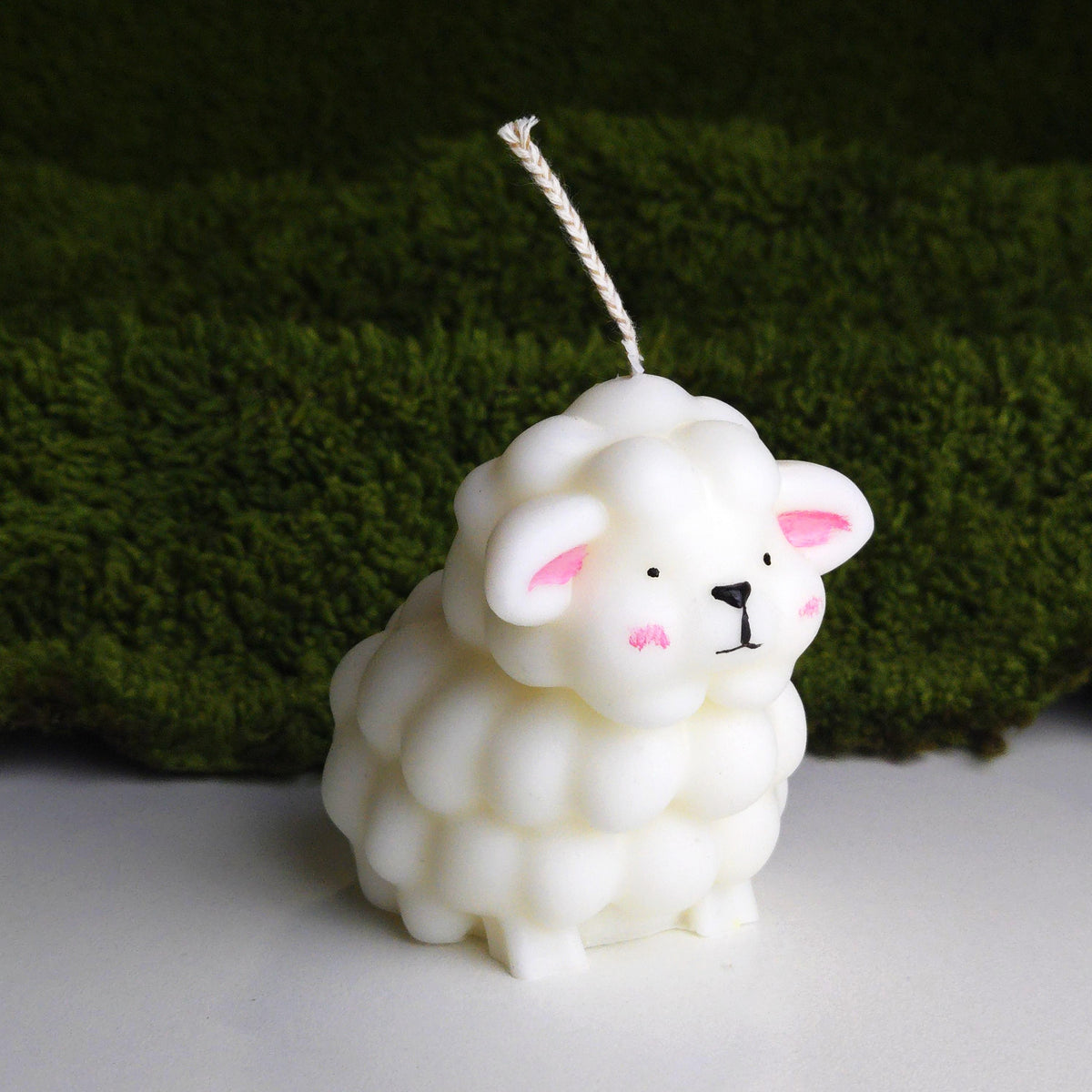Cartoon Sheep Candle｜Handmade Soy Wax | Animal Candle | Scented Candle | Cute Gift | Kawaii Home Decor |