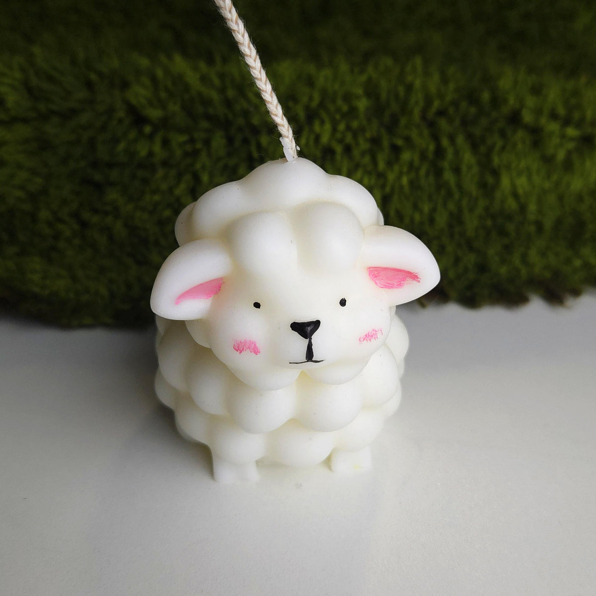 Cartoon Sheep Candle｜Handmade Soy Wax | Animal Candle | Scented Candle | Cute Gift | Kawaii Home Decor |