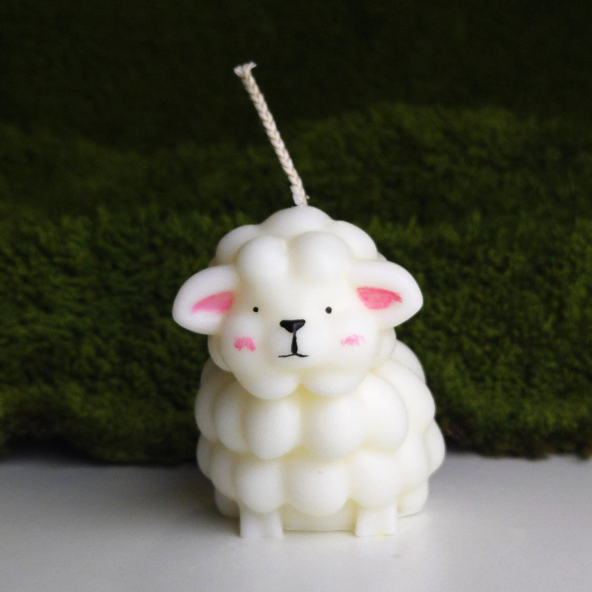 Cartoon Sheep Candle｜Handmade Soy Wax | Animal Candle | Scented Candle | Cute Gift | Kawaii Home Decor |
