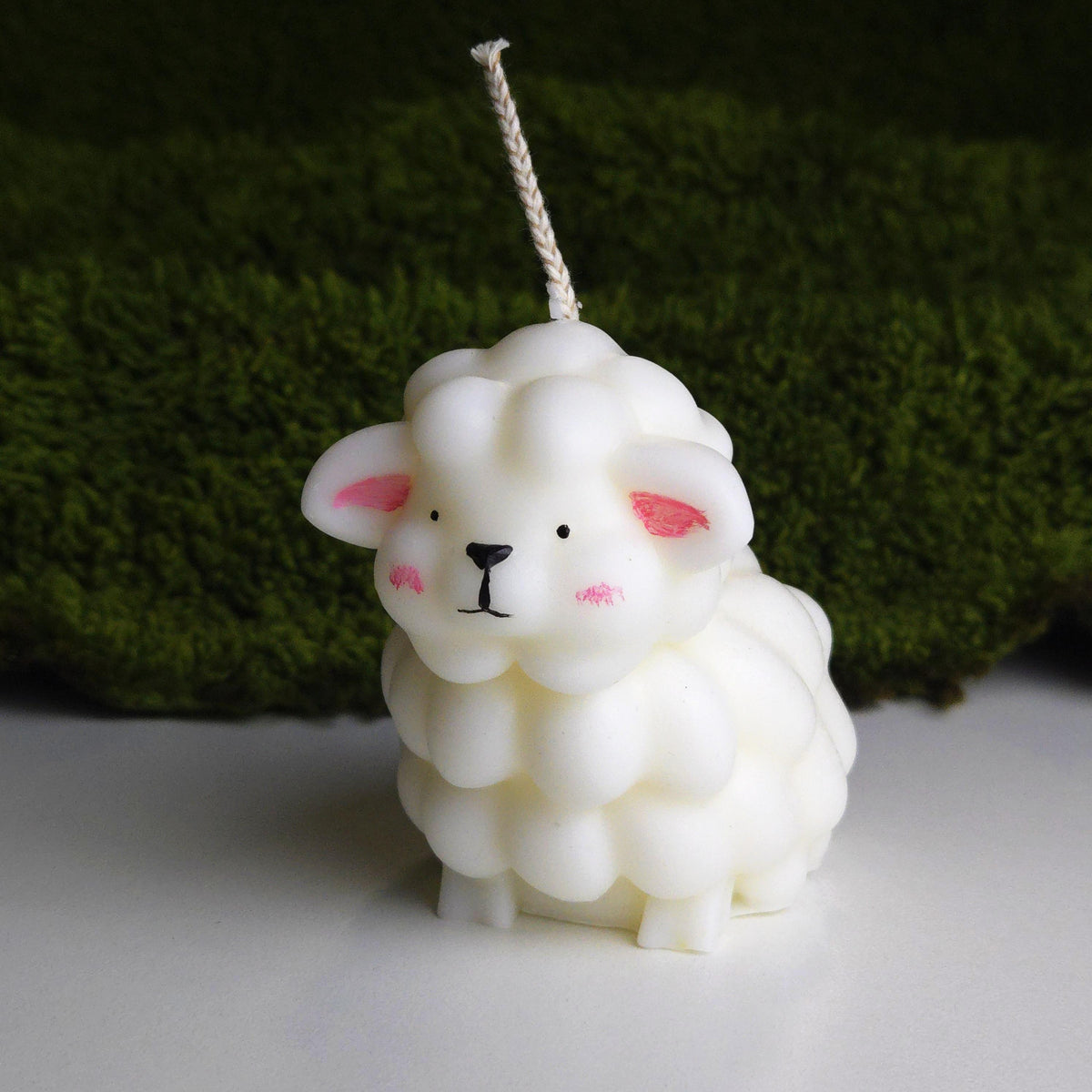 Cartoon Sheep Candle｜Handmade Soy Wax | Animal Candle | Scented Candle | Cute Gift | Kawaii Home Decor |
