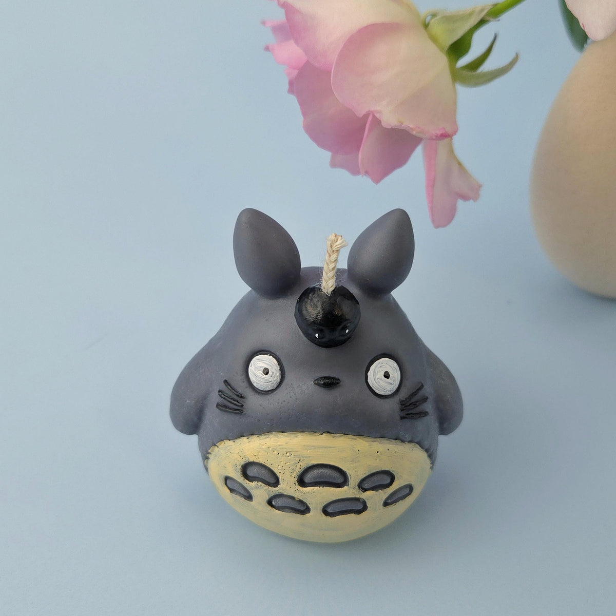 Totoro Candle | Ghibli Inspired Handmade Candle | Kawaii Totoro Gift | Anime Home Decor | Forest Spirit Candle