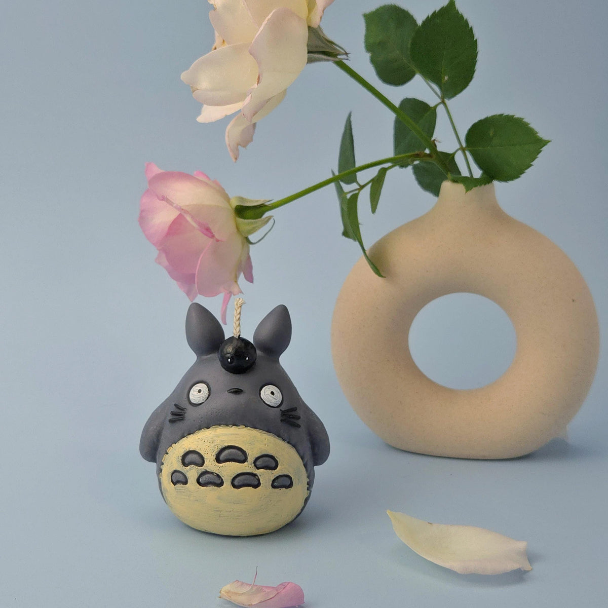 Totoro Candle | Ghibli Inspired Handmade Candle | Kawaii Totoro Gift | Anime Home Decor | Forest Spirit Candle