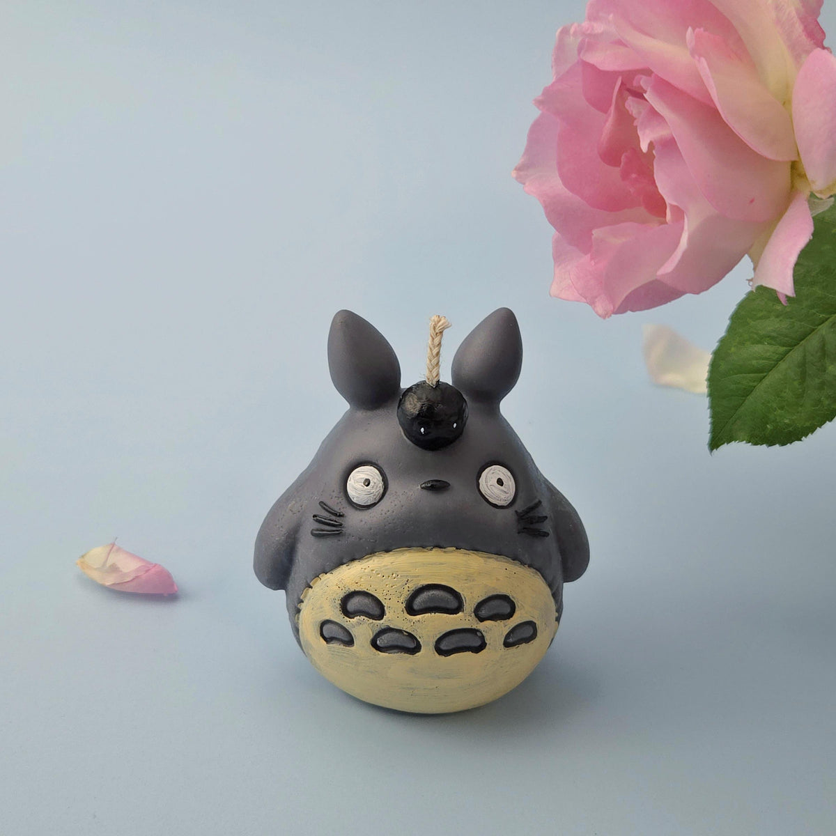 Totoro Candle | Ghibli Inspired Handmade Candle | Kawaii Totoro Gift | Anime Home Decor | Forest Spirit Candle
