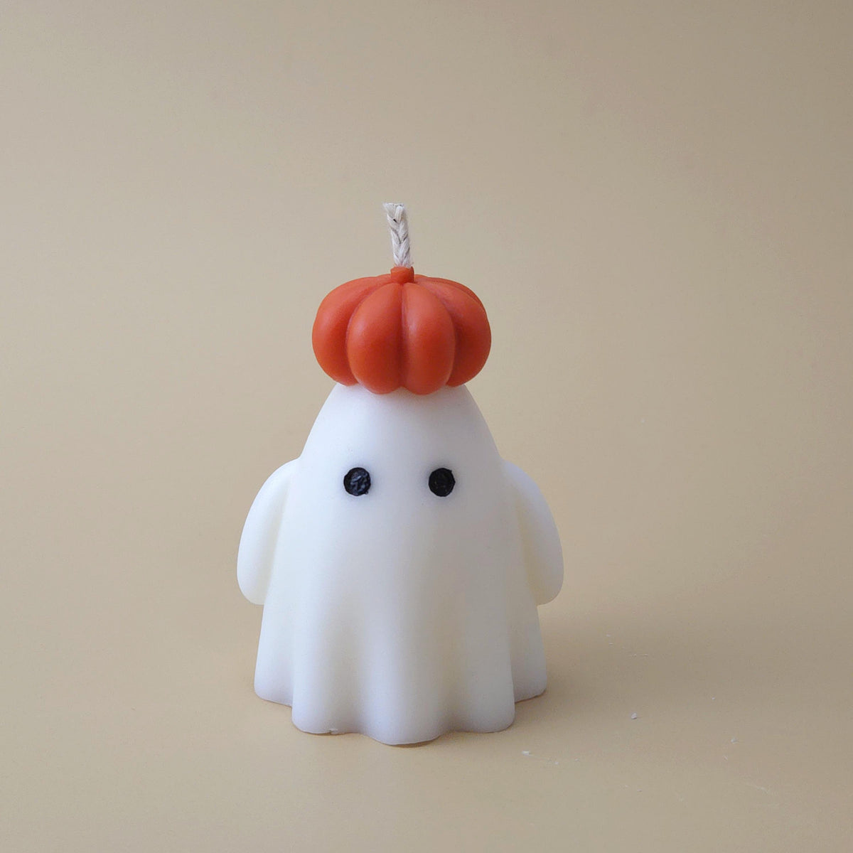 Pumpkin Ghost Candle or Set of 3