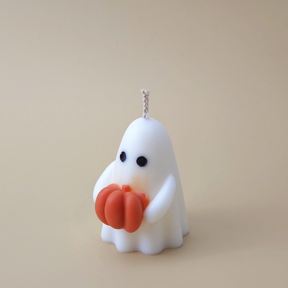 Pumpkin Ghost Candle or Set of 3