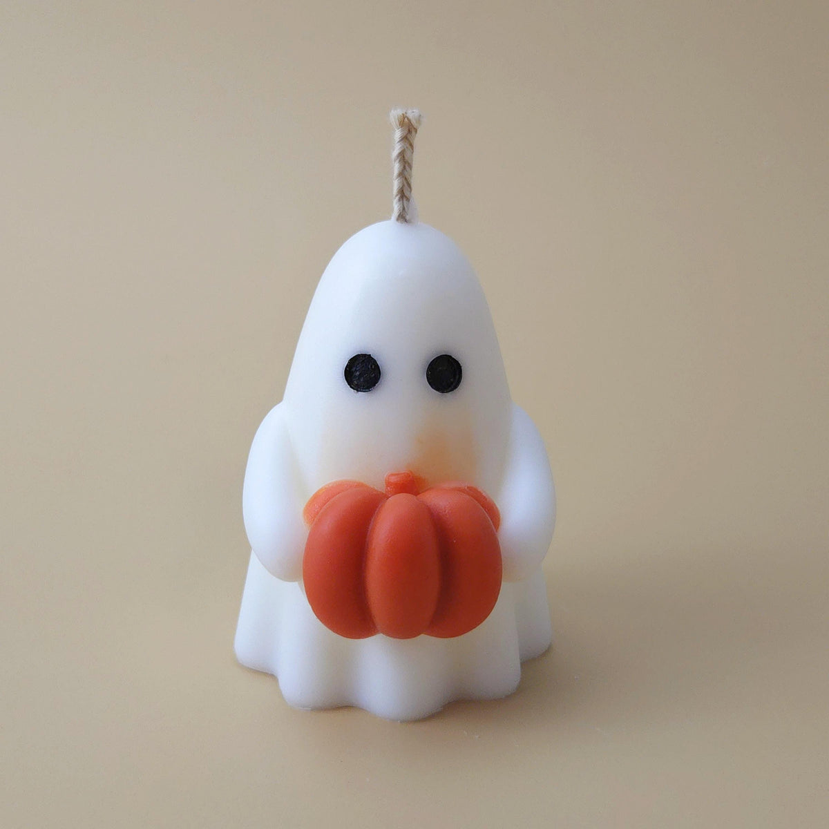 Pumpkin Ghost Candle or Set of 3