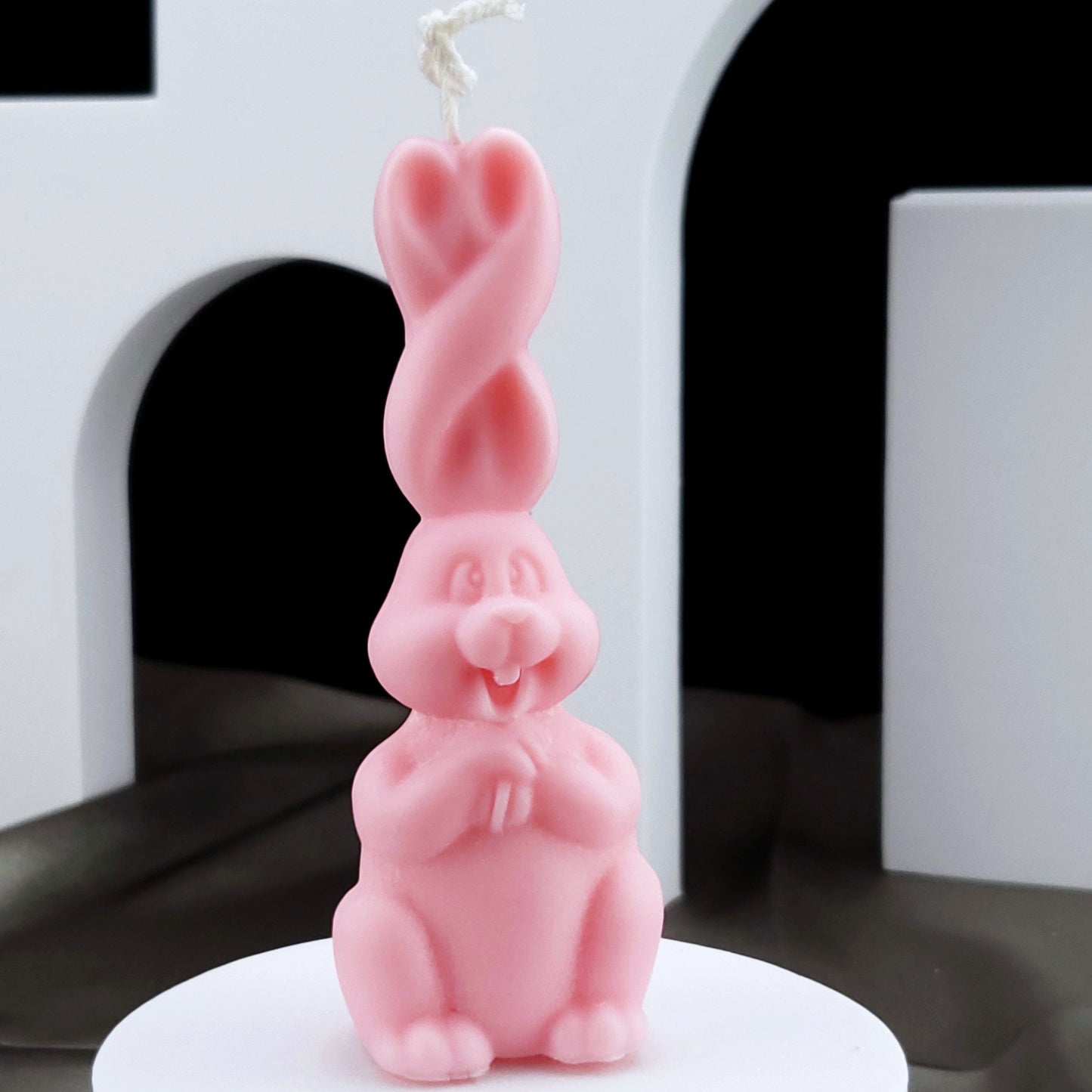 Little buck teeth Bunny Candle ｜ Soy wax candle ｜ Cuties candle | gift for her | gift ideas