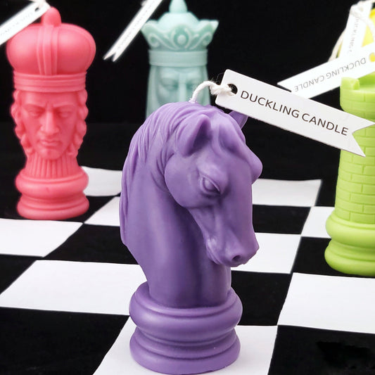 Ancient Roma Characters handmade candle| Chess Pieces | Decorative Candle | Nature Wax | personalized candle| King Queen Horse candle