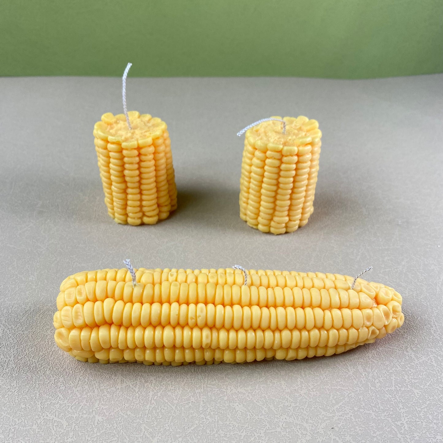 Corn Candle｜Vege Candle ｜Fun candle｜Imitation candle｜Candle gift ｜yellow corn ｜Harvest