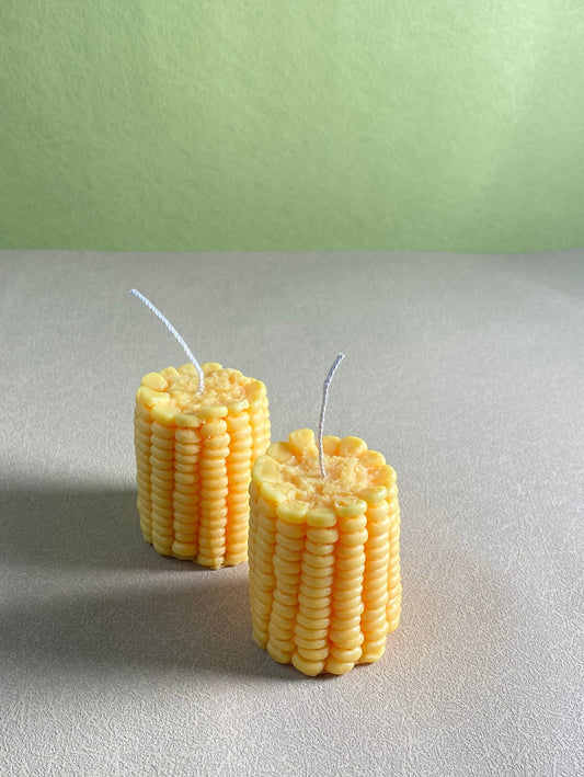 Corn Candle｜Vege Candle ｜Fun candle｜Imitation candle｜Candle gift ｜yellow corn ｜Harvest