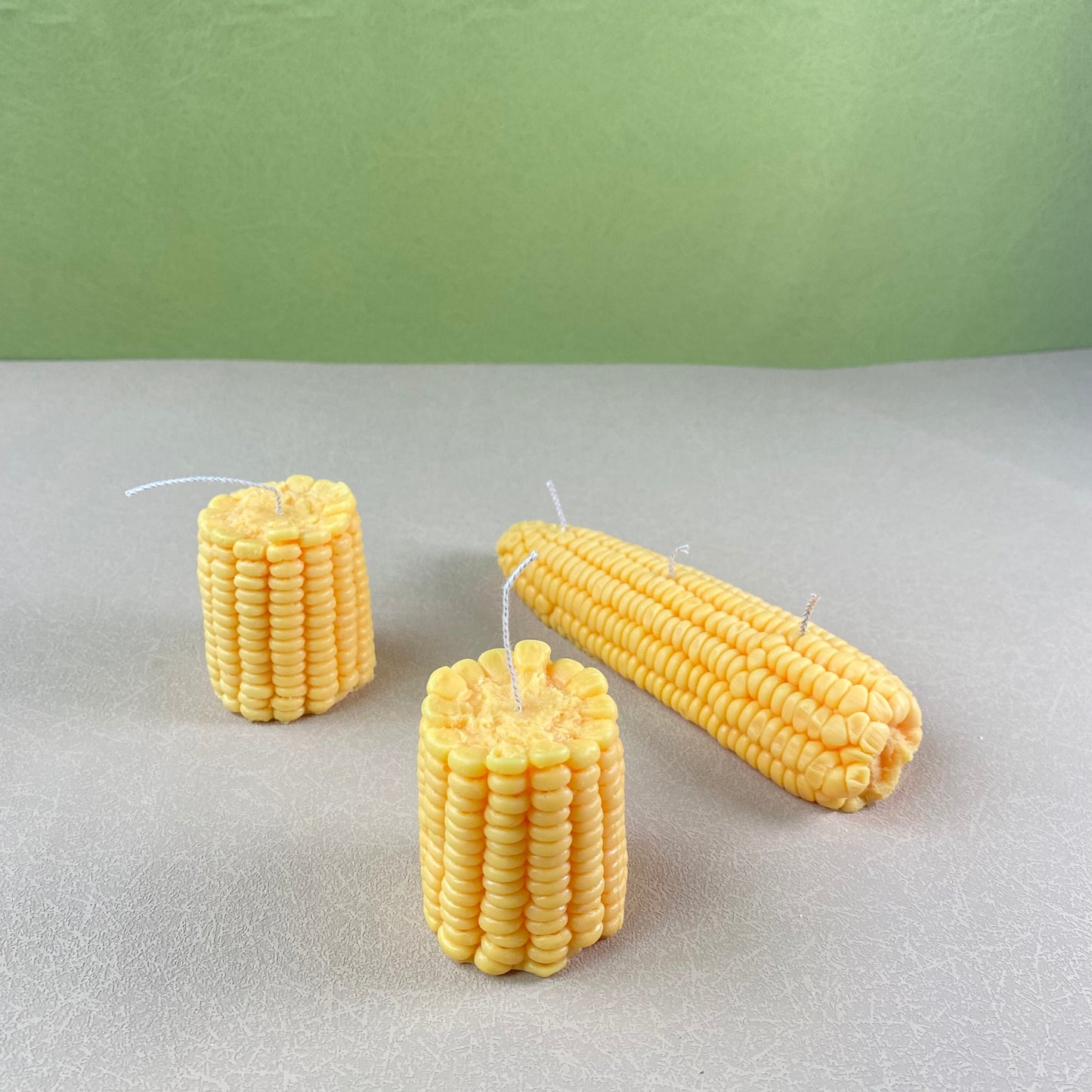 Corn Candle｜Vege Candle ｜Fun candle｜Imitation candle｜Candle gift ｜yellow corn ｜Harvest