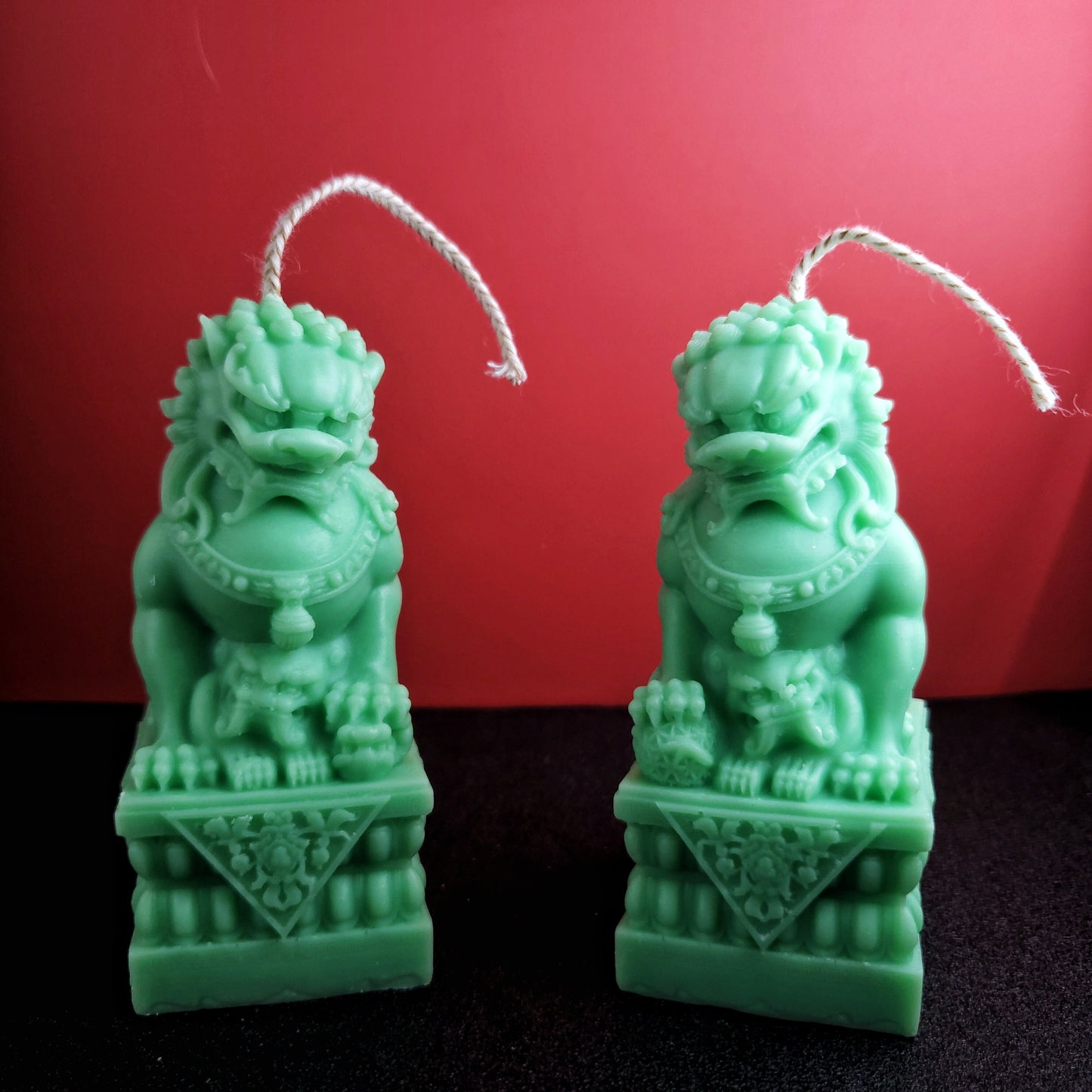 Chinese Lion Guardian of house| Lion candle| house warming gifts| Chinese Emblem Candle | Chinese style Gifts|New Year Gifts|handmade candle