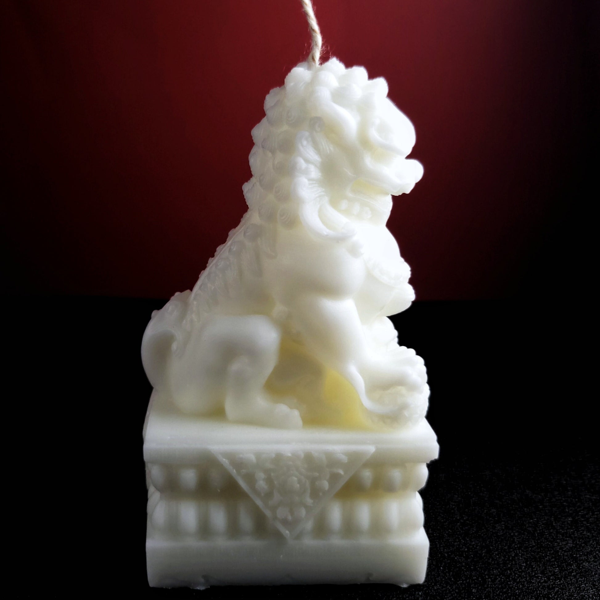 Chinese Lion Guardian of house| Lion candle| house warming gifts| Chinese Emblem Candle | Chinese style Gifts|New Year Gifts|handmade candle