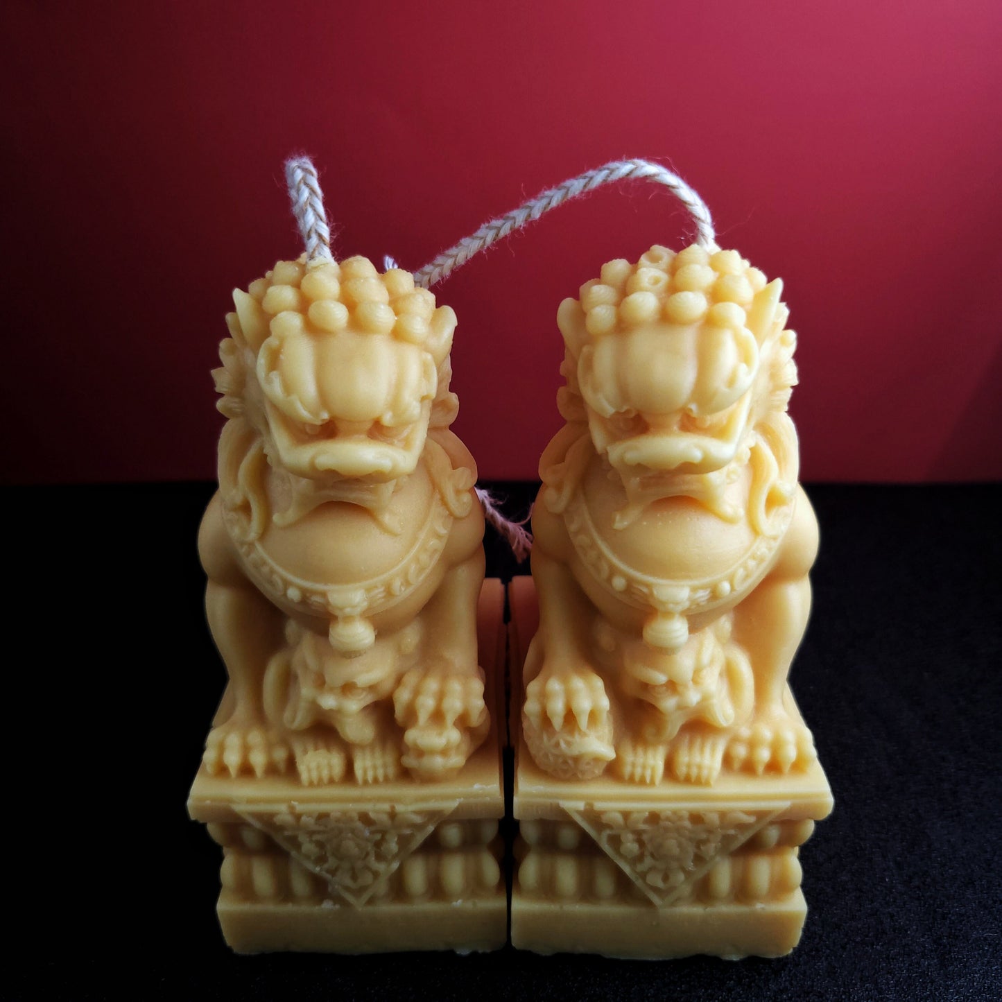 Chinese Lion Guardian of house| Lion candle| house warming gifts| Chinese Emblem Candle | Chinese style Gifts|New Year Gifts|handmade candle