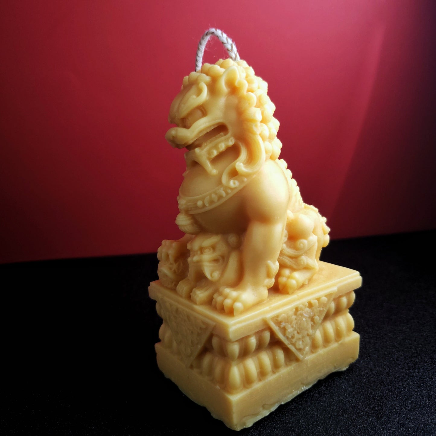 Chinese Lion Guardian of house| Lion candle| house warming gifts| Chinese Emblem Candle | Chinese style Gifts|New Year Gifts|handmade candle