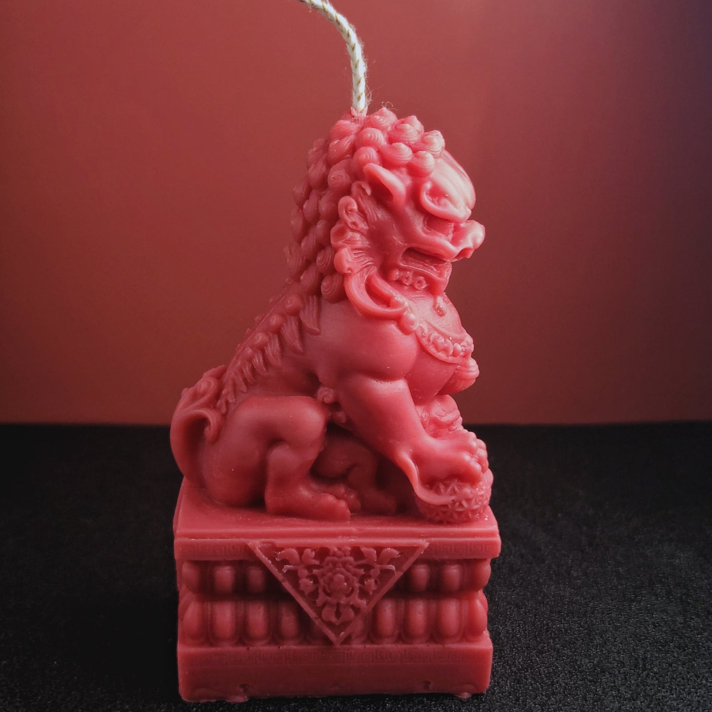 Chinese Lion Guardian of house| Lion candle| house warming gifts| Chinese Emblem Candle | Chinese style Gifts|New Year Gifts|handmade candle
