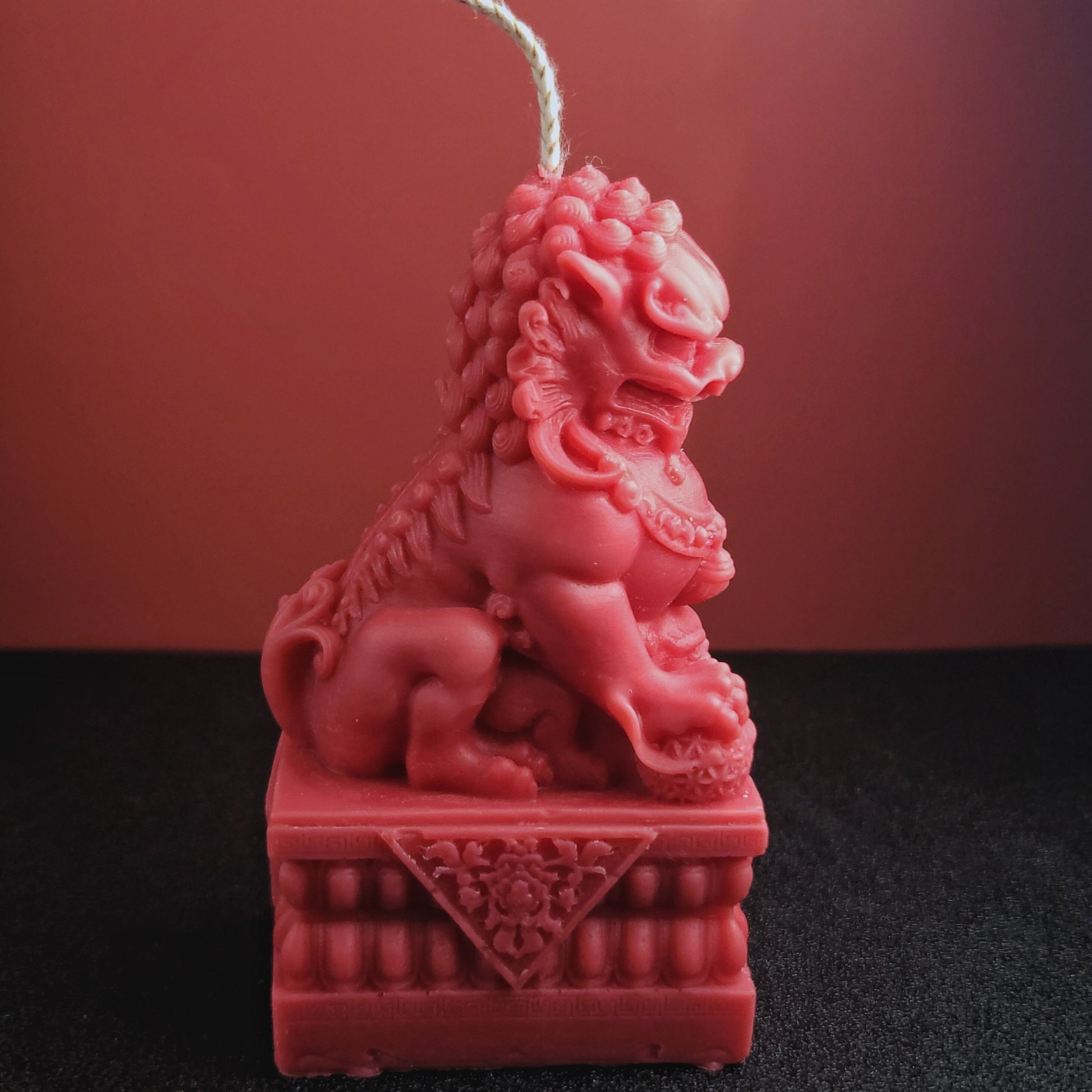 Chinese Lion Guardian of house| Lion candle| house warming gifts| Chinese Emblem Candle | Chinese style Gifts|New Year Gifts|handmade candle