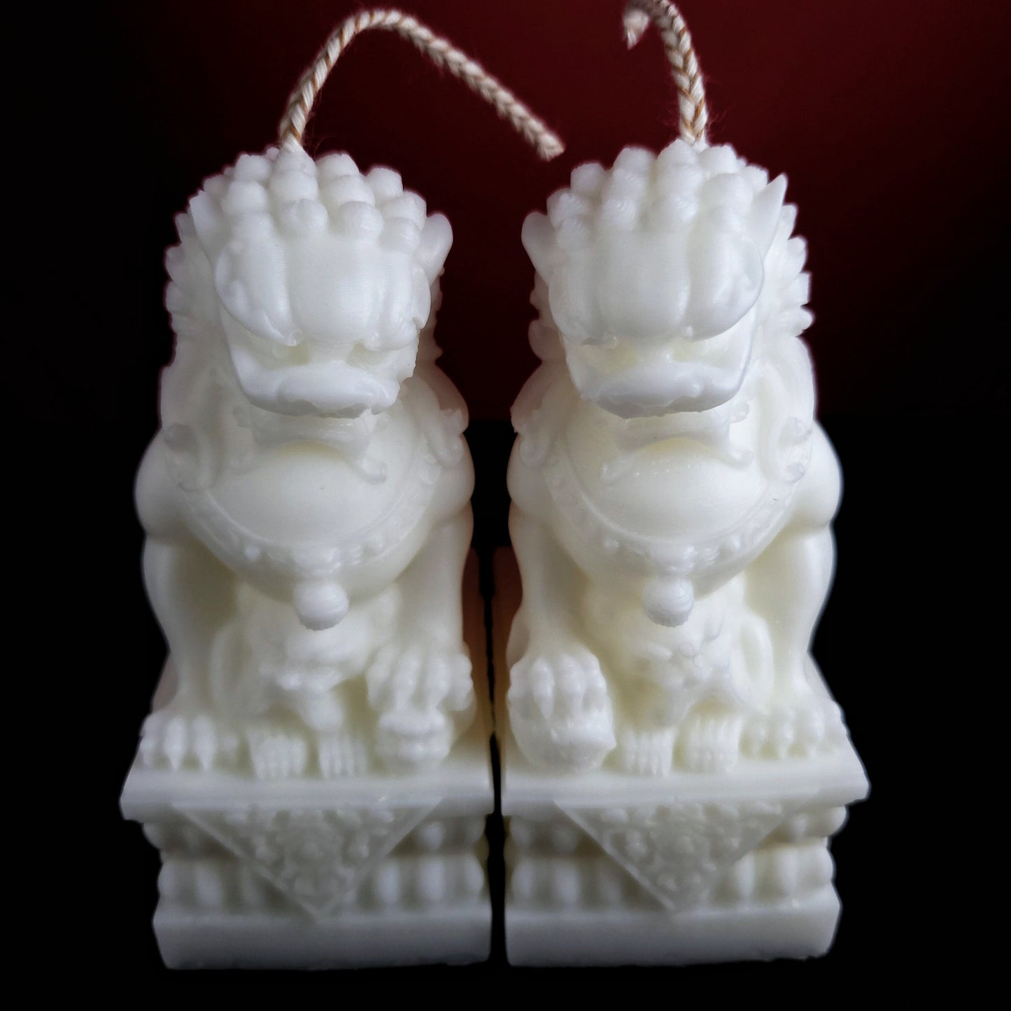 Chinese Lion Guardian of house| Lion candle| house warming gifts| Chinese Emblem Candle | Chinese style Gifts|New Year Gifts|handmade candle