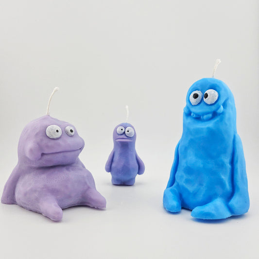 Monster Candle| Weirdo Candle | Gifts for BF | Silly Candle | Potato Monster Candle | Cute Monster Candle | Funny Funky Chubby Candle